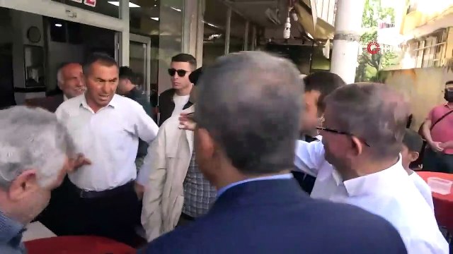 Davutoğlu'ndan ''Altılı masadan ayrıl oyumuz sana'' diyen vatandaşa olay cevap