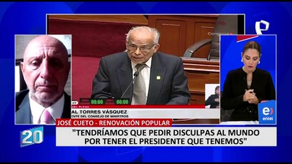 Diego Bazán: "Aníbal Torres ha caricaturizado el premierato"