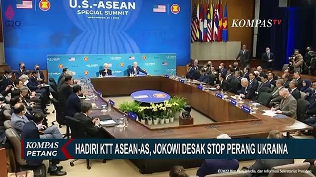 Perang Rusia-Ukraina jadi Bahasan di KTT Khusus ASEAN-AS, Jokowi: Hentikan Perang Sekarang Juga!