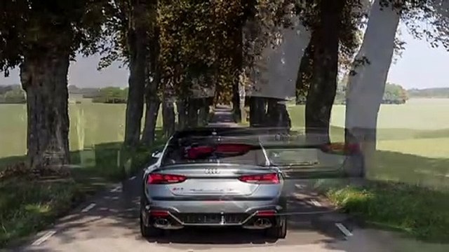 BOSS! 2021 AUDI RS5 SPORTBACK - DAYTONA GRAY, CARBON PACK + BLACK WHEELS - Stunning car in detail