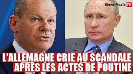 Gaz russe : L'Allemagne crie au scandale face aux actes de Poutine