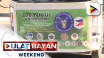 Mga youth volunteer, nagtulungan sa pagbabaklas ng naiwang campaign materials