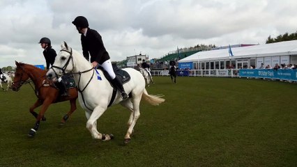 INNL Horses warming up Balmoral 2022