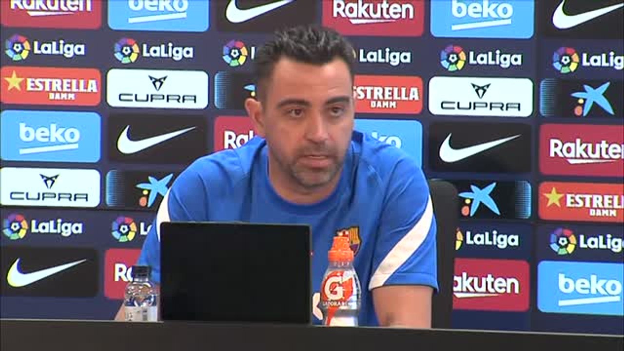 Xavi: "Hay jugadores intransferibles en mi cabeza, pero dependemos de la situación económica"