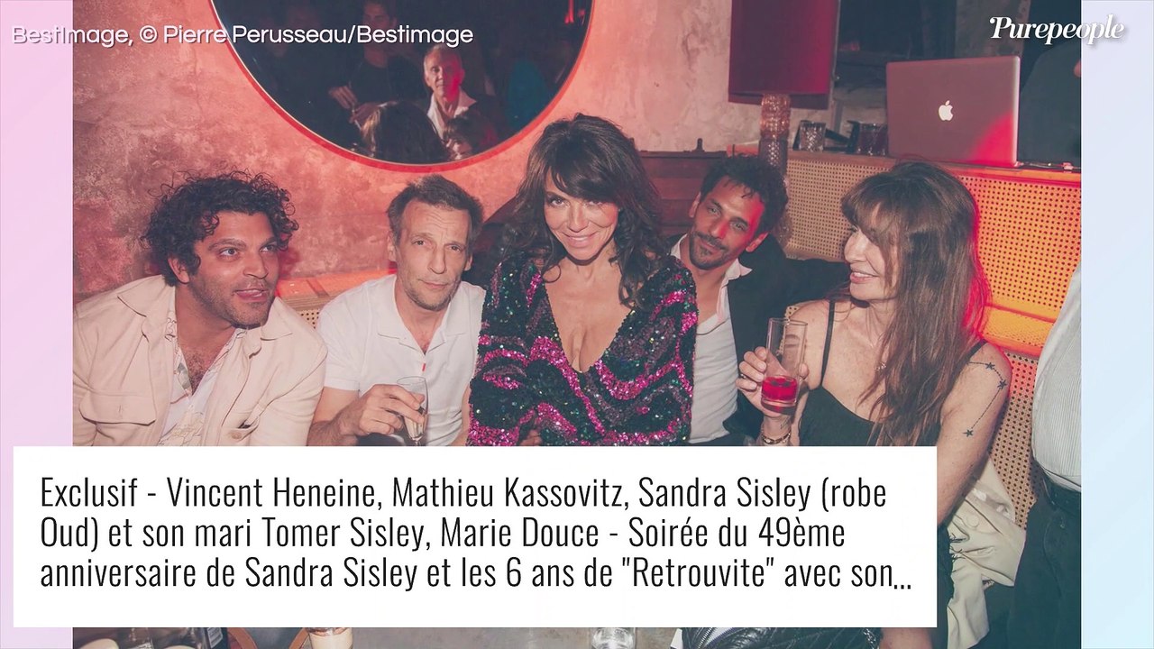 Mathieu Kassovitz, Maxim Nucci et Isabelle Ithurburu... Pluie de stars pour l'anniversaire de Sandra Sisley