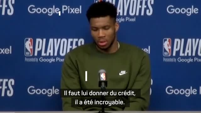 Bucks - Giannis : Tatum a été incroyable