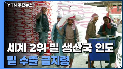 세계 2위 밀 생산국 인도, 밀 수출 금지 / YTN