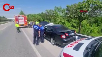 Kocaeli'de düğün öncesi feci kaza: 3 yaralı