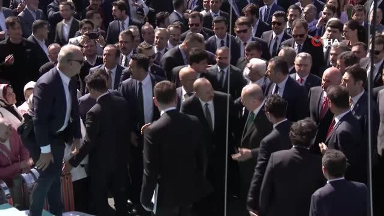 Azerbaycan Cumhurbaşkanı İlham Aliyev Rize-Artvin Havalimanı açılışında konuştu: "Burası cennete benziyor"