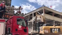 Sinop Meydan Projesi'nde son yıkımlar başladı