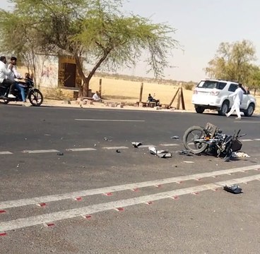 Watch Video: बोलेरो की टक्कर से बाइक सवार युवक की मौत