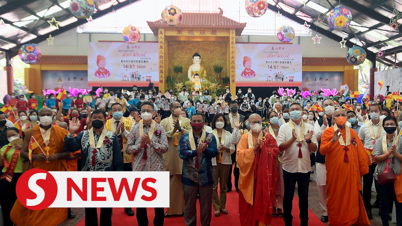 Selangor-level Wesak Day celebration runs at Jenjarom temple for two days