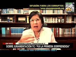 LA EXMAGISTRADA MARIANELLA LEDESMA SE ARAÑA POR COSAS FORMALES ¿POR QUÉ?   