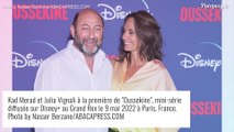 Kad Merad et Julia Vignali complices et amoureux : rare apparition du couple pour une grande première