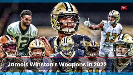 Jameis Winston's Weapons in 2022