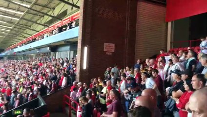 Sheffield United fans' epic Greasy Chip Butty rendition