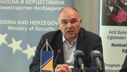 SARAYBOSNA - Bosna Hersek'te "Kentsel Arama Kurtarma Eğitici Eğitme Programı" düzenlendi