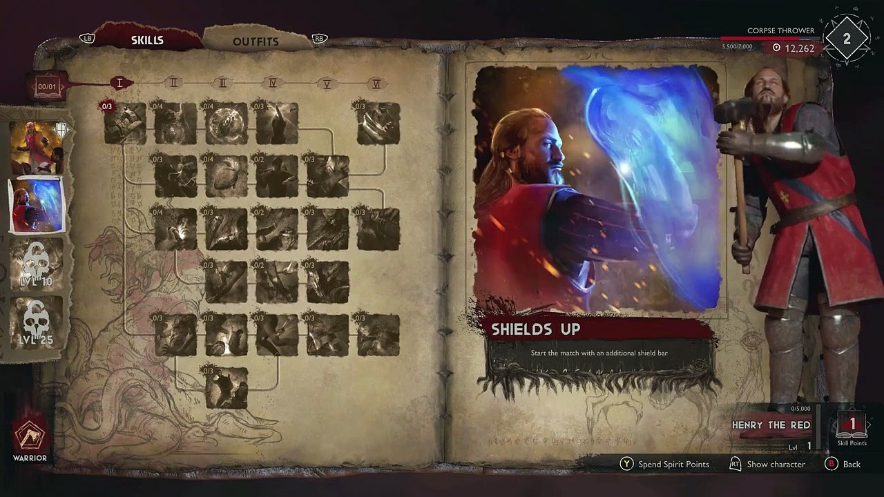 Evil Dead The Game - Spend First Spirit Points Upgrade Cheryl Williams Xbox Series X Gameplay