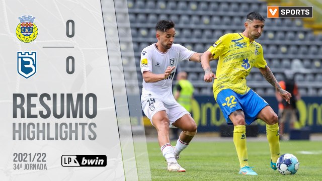 Highlights: FC Arouca 0-0 Belenenses SAD (Liga 21/22 #34)