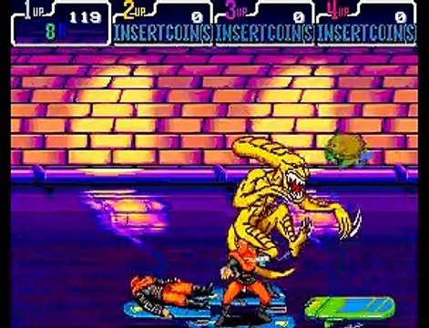 Teenage Mutant Ninja Turtles : Turtles in Time (4 Players Version) online multiplayer - arcade