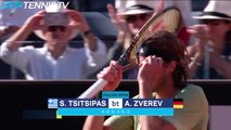 Tsitsipas edges Zverev to reach maiden Rome showpiece