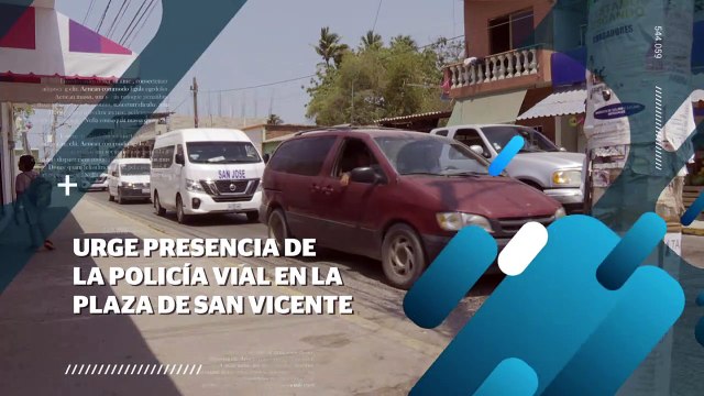 Urge presencia de la Policía Vial en la plaza de San Vicente | CPS Noticias Puerto Vallarta