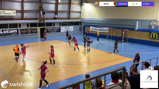 Swish Live - AS Cannes-Mandelieu Handball - Handball Clermont Auvergne Metropole 63 - 6428102