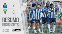 Highlights: FC Porto 2-0 Estoril Praia (Liga 21/22 #34)