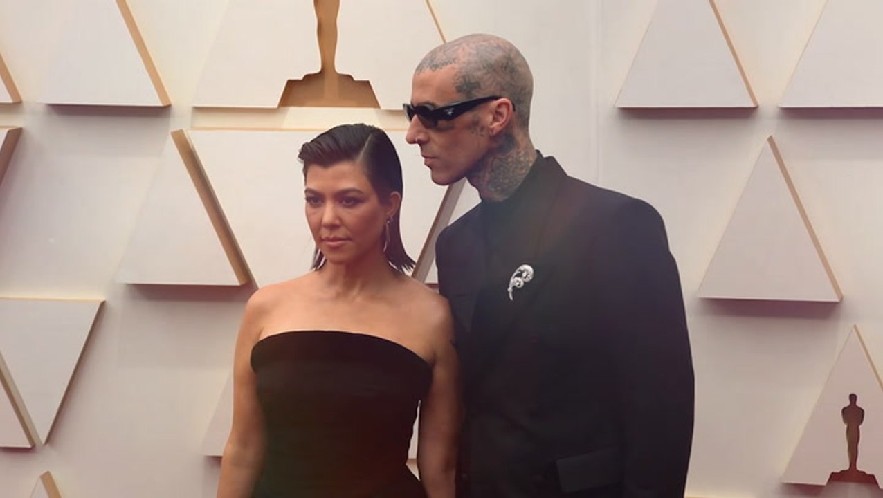 Kourtney Kardashian & Travis Barker Seemingly Host Wedding Shower In Palm Springs