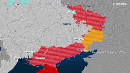 ВСУ отвоёвывают территории в Харьковской области. На Луганщине ждут российского наступления.