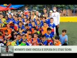 Movimiento Somos Venezuela entregó insumos deportivos a equipos de fútbol del estado Táchira