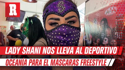 Lady Shani nos lleva hasta el Deportivo Oceanía para ver el Máscaras Freestyle