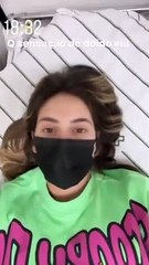 Virgínia Fonseca toma medicação na veia por causa de forte dor na cabeça