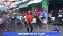 Con carnavalito le ponen ambiente a las calles de La Ceiba previo a Feria Isidra
