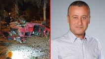 Kontrolden çıkan araç bahçe duvarına çarparak takla attı, kazada Bafra İlçe Milli Eğitim Müdürünün ağabeyi hayatını kaybetti