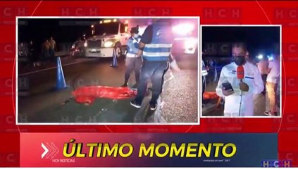 ¡Lamentable! Dos personas, pierden la vida en fatal accidente de tránsito en El Rosario, Comayagua