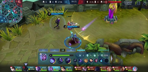 GAMEPLAY VALENTINA JUNGLER, ROTASI DAN BUILD