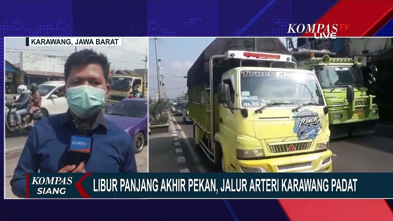 Libur Panjang, Jalur Arteri Karawang dari Arah Jabodetabek Padat!