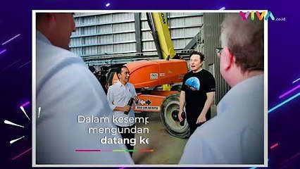 Jokowi Kunjungi Pabrik Roket Elon Musk, Ngapain Aja?