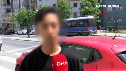 Anne babaları boşanan ikiz kardeşlere amca dayağı