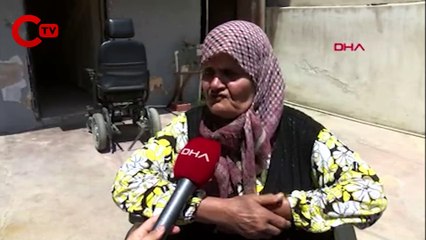 Engelli kadının tekerlekli sandalyesinin akülerini çaldılar