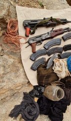 VAN'DA PKK'YA AİT SİLAH VE MÜHİMMAT ELE GEÇİRİLDİ