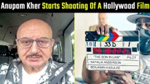 After The Kashmir Files, Anupam Kher Begins Shooting For A Hollywood Film