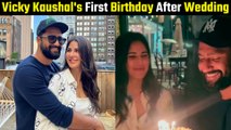 Katrina Kaif Sings ‘Happy Birthday’ As Vicky Kaushal Cuts Cake, Check Out Viral Video!