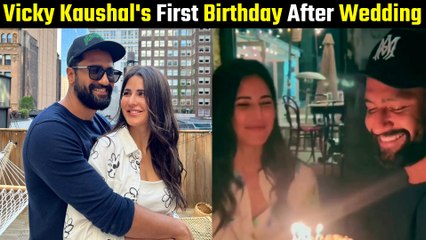 Katrina Kaif Sings ‘Happy Birthday’ As Vicky Kaushal Cuts Cake, Check Out Viral Video!