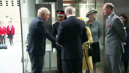Queen makes surprise appearance to open the Elizabeth Line