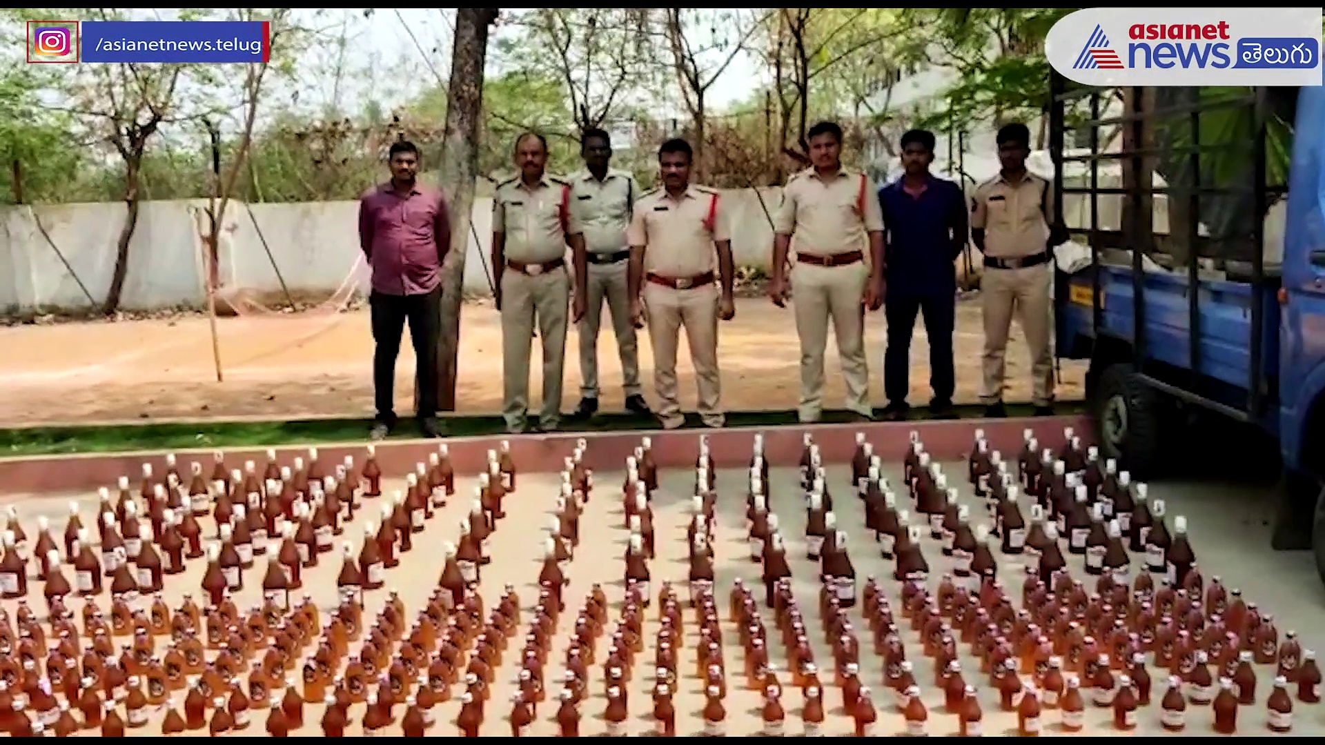 ఏపీలో తెలంగాణ మద్యం కిక్కు... దాచేపల్లిలో భారీగా పట్టుబడ్డ మ్యాన్షన్  హౌస్ బాటిల్స్ 