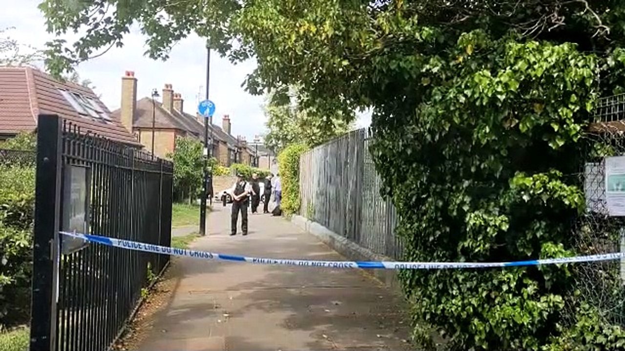 South Ealing stabbing crime scene