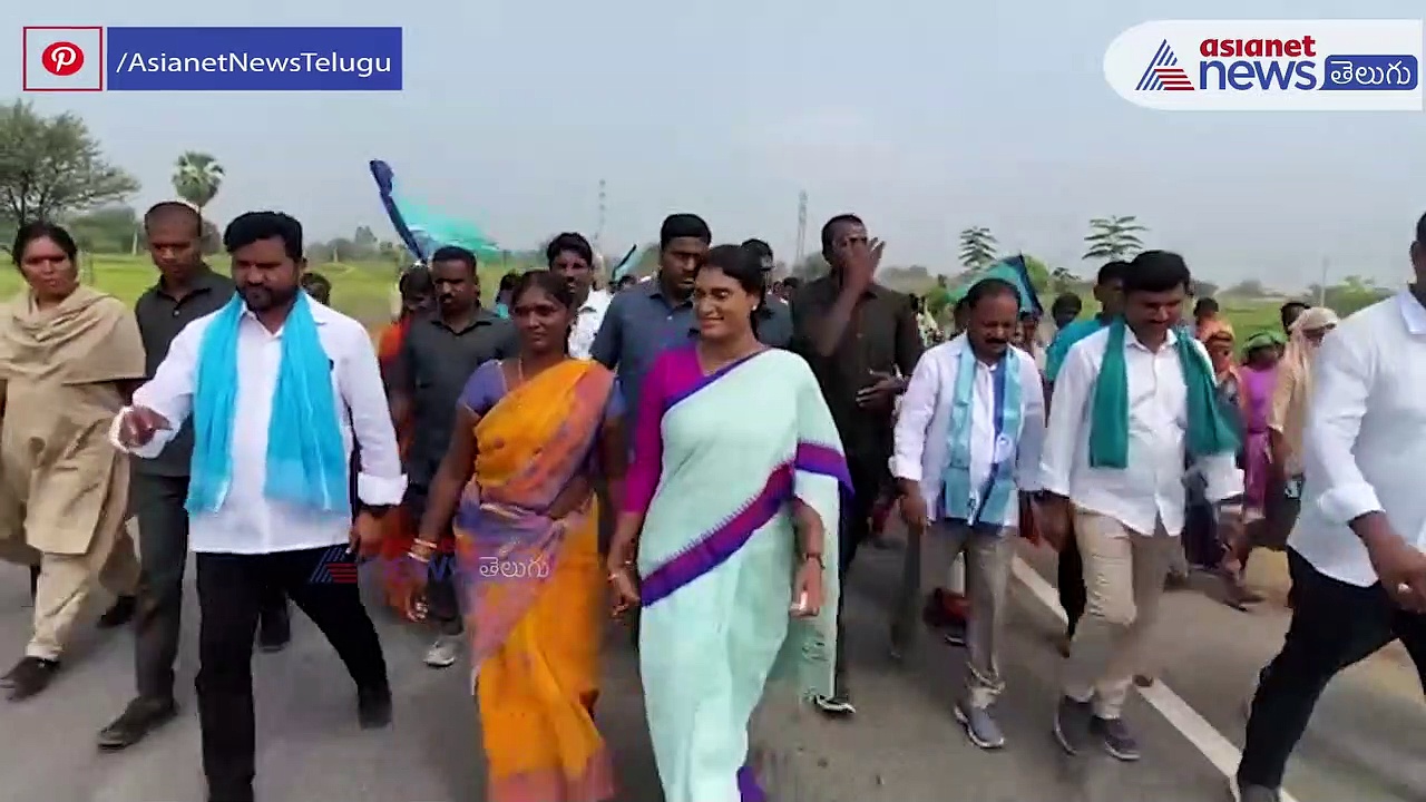 తుంగతుర్తి నియోజకవర్గంలో కొనసాగుతున్న వైఎస్ షర్మిల పాదయాత్ర...