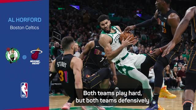 Celtics relishing physical clash with Heat in Eastern Finals
